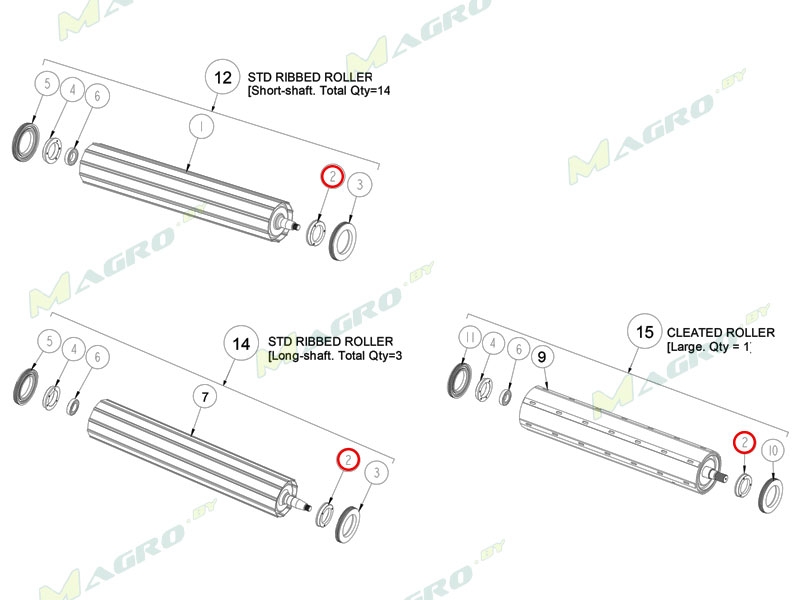 Фланец CMH00696, оригинал