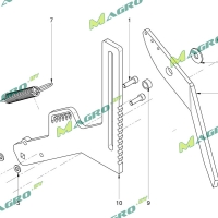 Загортач правый 10031926, оригинал