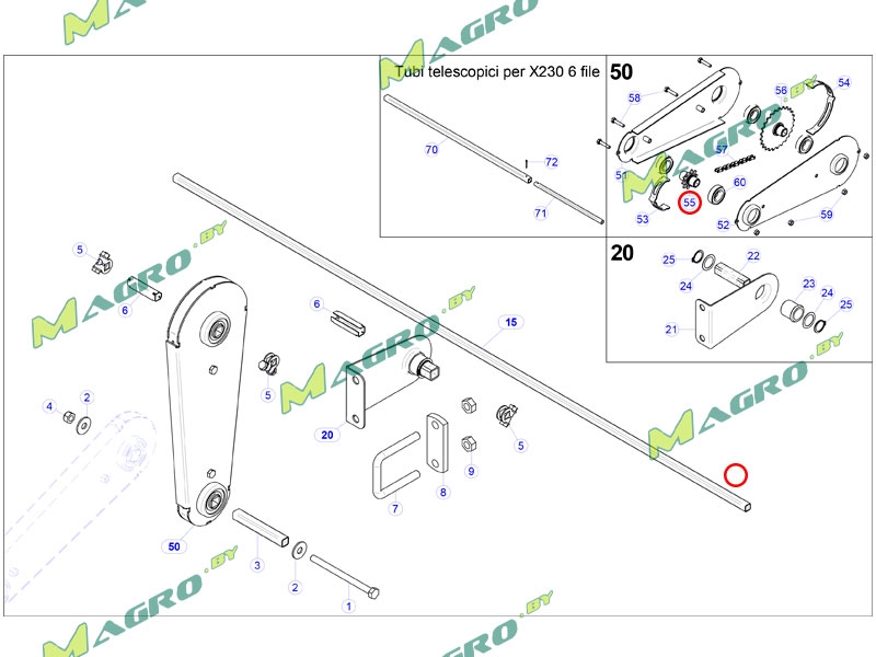 Звездочка Z=10 30503110, оригинал