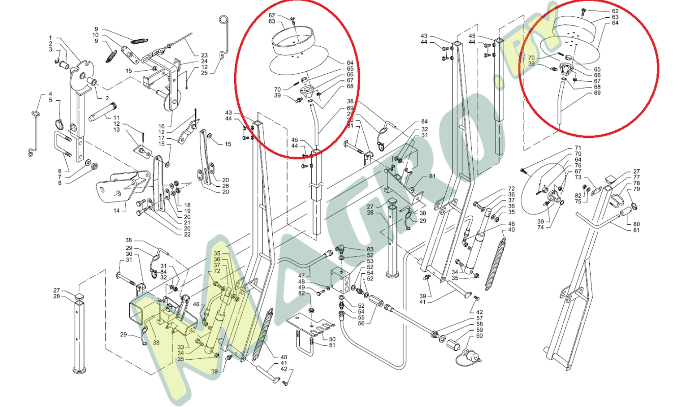 Комплект маркера следа 10036980R, оригинал