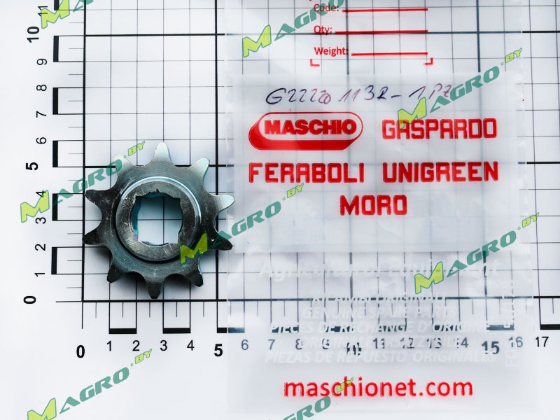 Звездочка Z-10 G22220113R, аналог