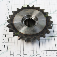 Звездочка Z=22-3/4 со шлицами B03400075R