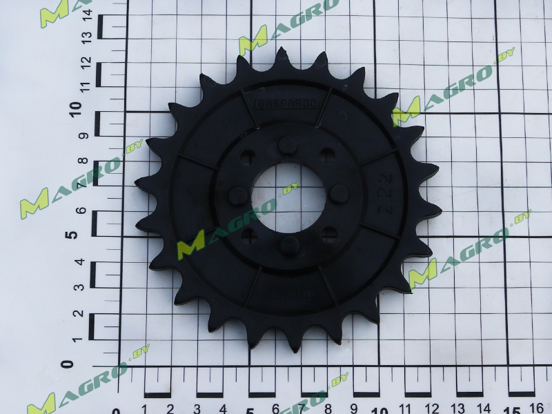 Звездочка блока кор. пер. Z=22 G66248167R, аналог, Украина