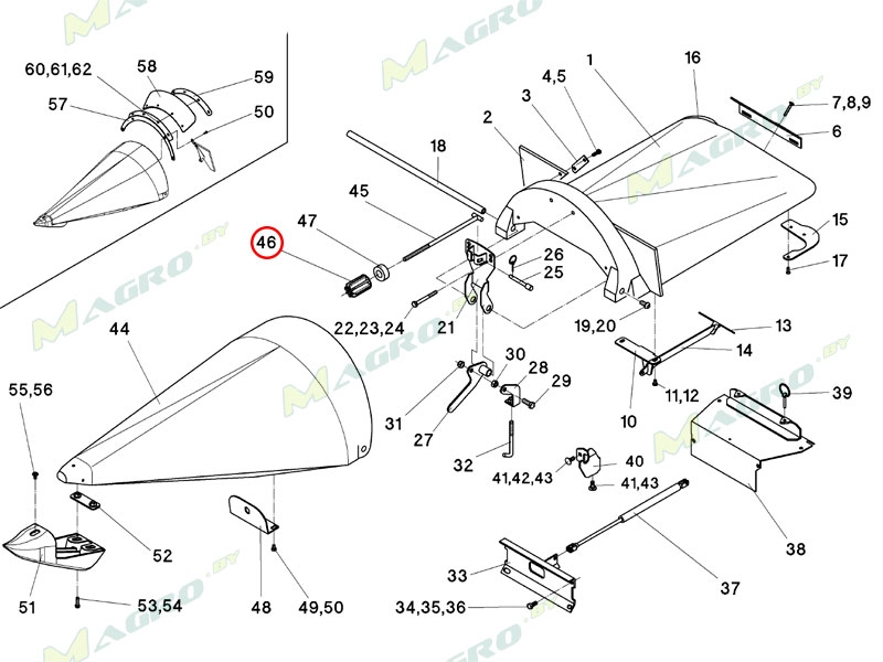Направляющая 503199, оригинал
