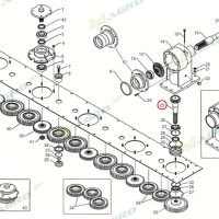Вал-шестерня Z=16 5052025, 18032471 (B0600100102M)