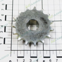 Звездочка  Z-15 AC834949, аналог, Украина (вместо AC834145 ведомая от коробки на шестигранном валу)