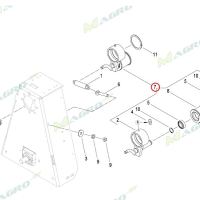 Натяжитель в сборе AC873033, оригинал