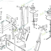 Втулка дистанционная DE.26,9X49,5 10036977, оригинал