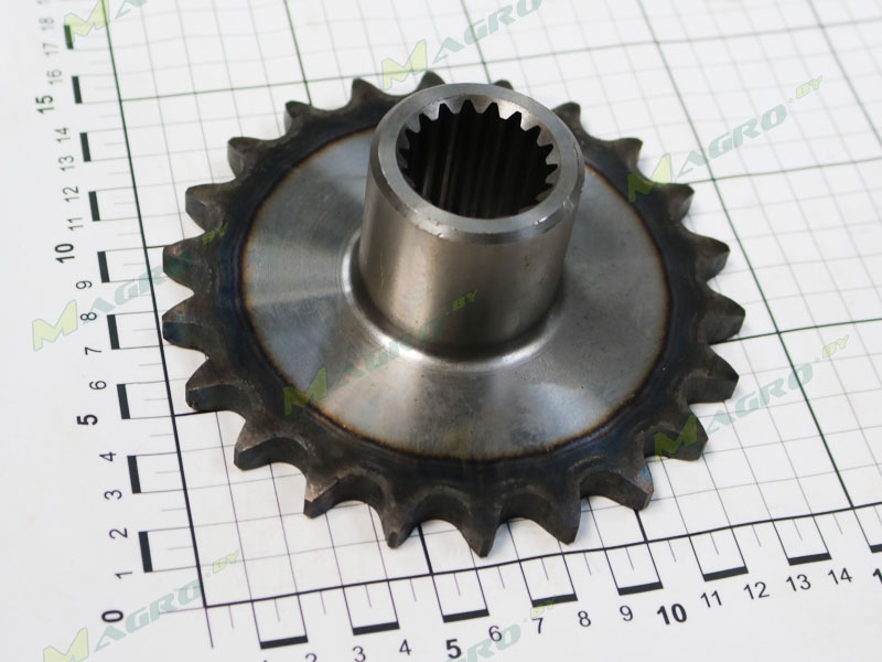 Звездочка Z=22-3/4 со шлицами B03400075R, оригинал