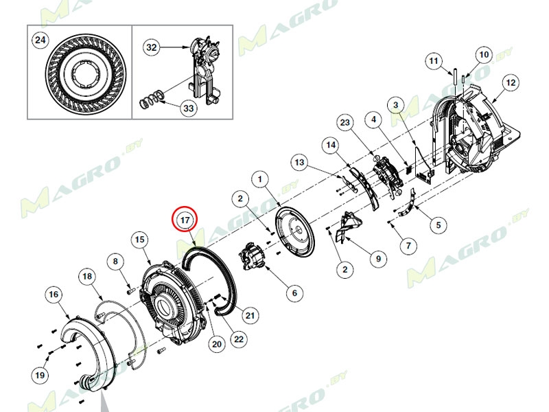Уплотнение GB0676 (730004), оригинал