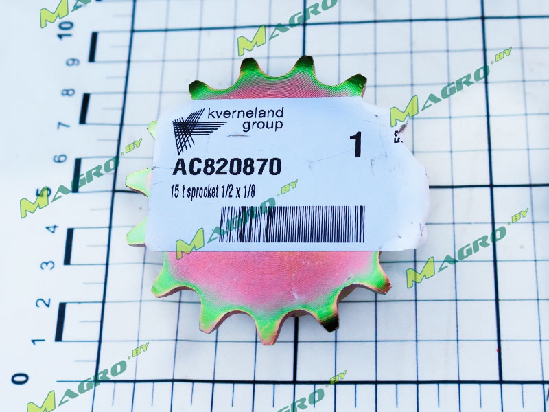 Звездочка Z-15 AC820870, аналог (ведущая привод секции)