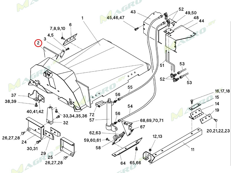 Фартук 003154, аналог