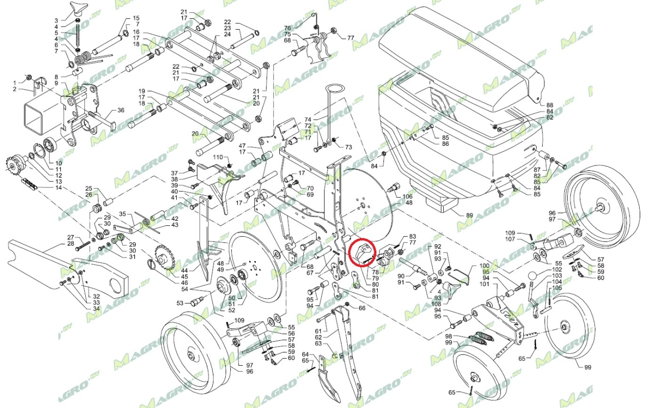 Эксцентрик 30001225, оригинал