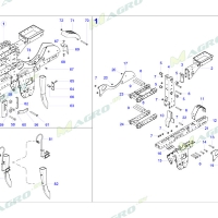 Фиксатор пружины параллелограмма 40282677, оригинал