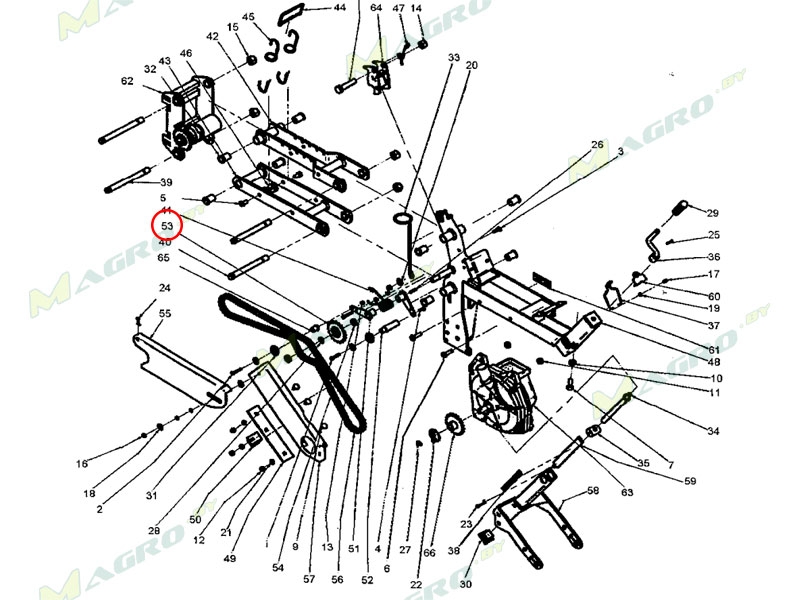 Звездочка обводная 10031566, оригинал