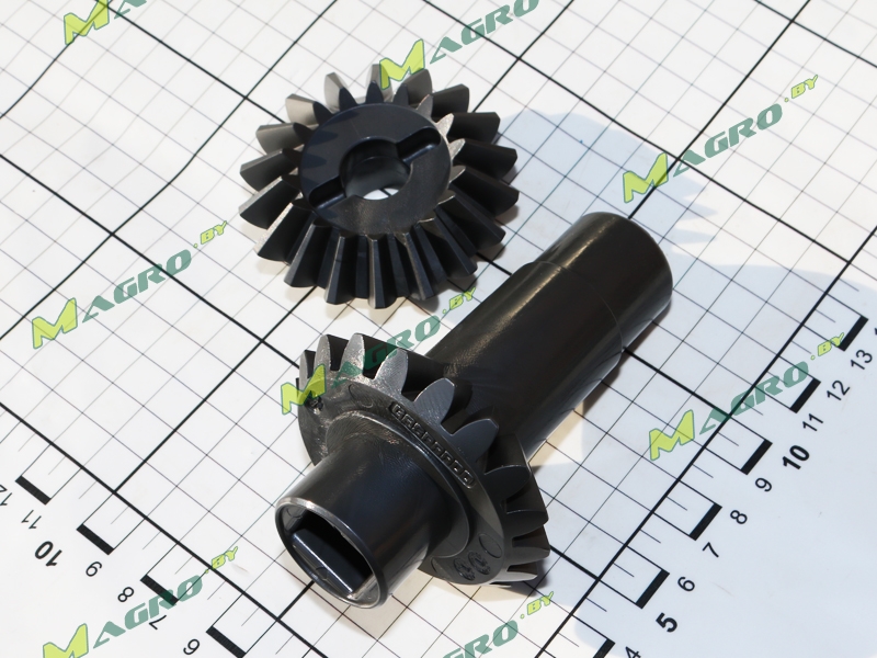 Шестерни конические редуктора 2+2 G22270389R,(РФ/тендер) аналог