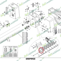 Звездочка блока кор. пер. Z=23 G66248168R, аналог, Украина