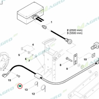 Датчик контроля высева AC852913, оригинал (ДОРОГОЙ, ЗАКАЗЫВАТЬ AC853905)