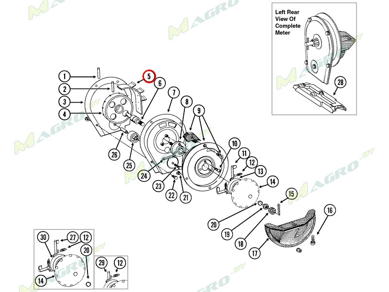 Ремень высевающего аппарата GD11286 (G11286), аналог, Китай