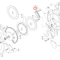 Щетка распределителя семян 10034124, BPRV