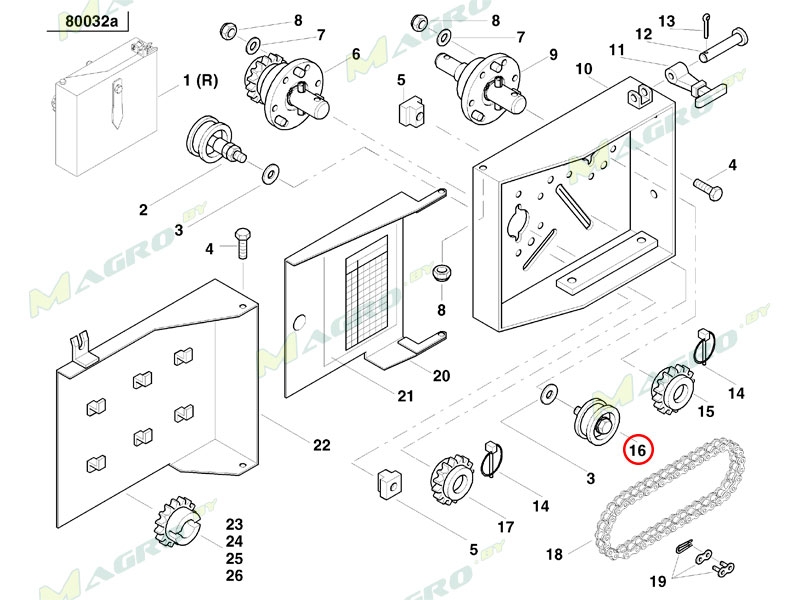 Ролик AC821090, аналог, Украина