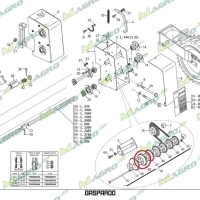 Звездочка блока кор. пер. Z=22 G66248167R, оригинал