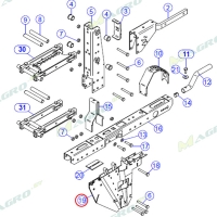 Крепление высевающего аппарата 30292400