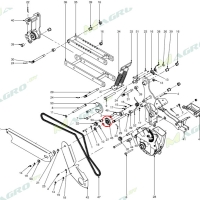 Звездочка обводная FUTURA-5 10041536, оригинал