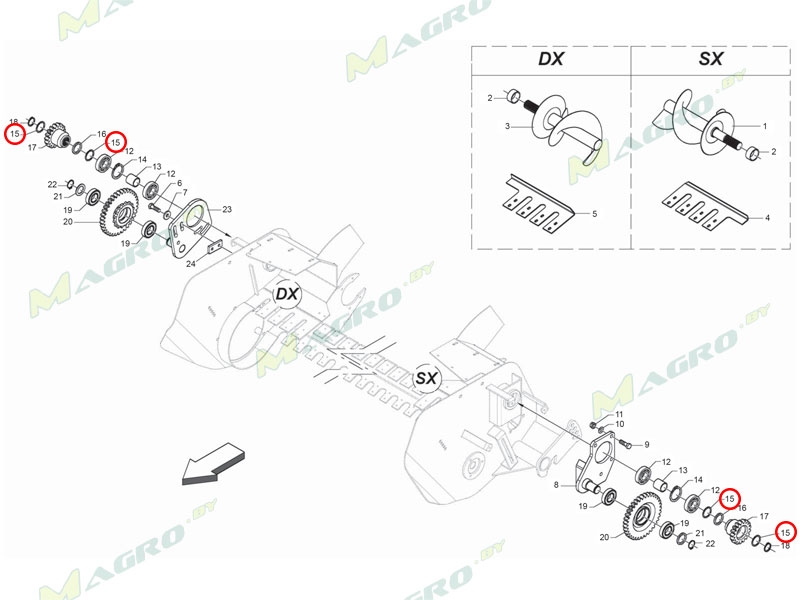 Кольцо B01534416R, оригинал