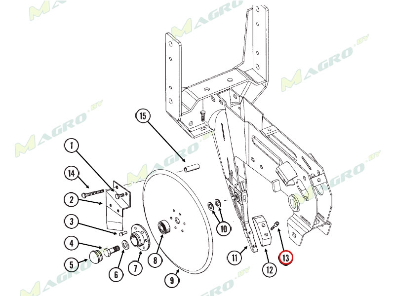 Болт G10912, оригинал