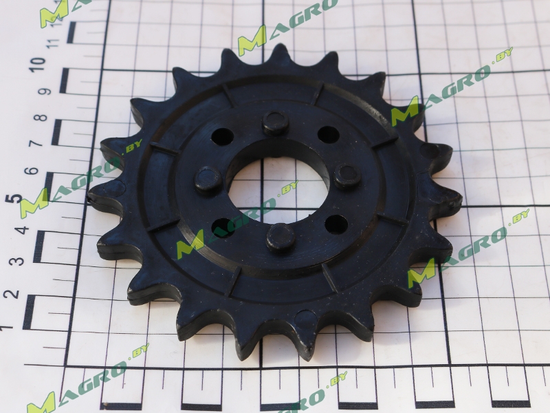 Звездочка блока кор. пер. Z=19 G66248164R, аналог, Украина