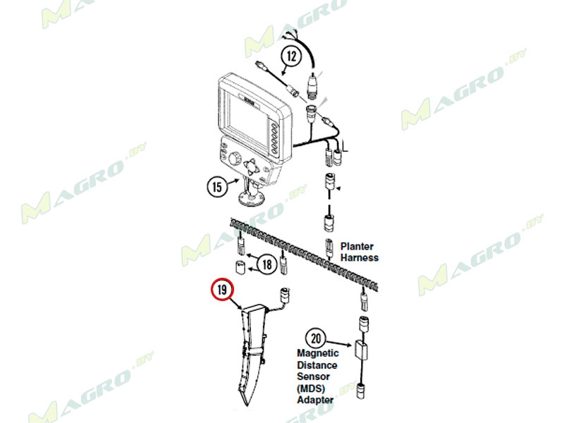 Канал падения с фот. универс. G10745401 (замена GA15287, GA10901, GA21515), оригинал