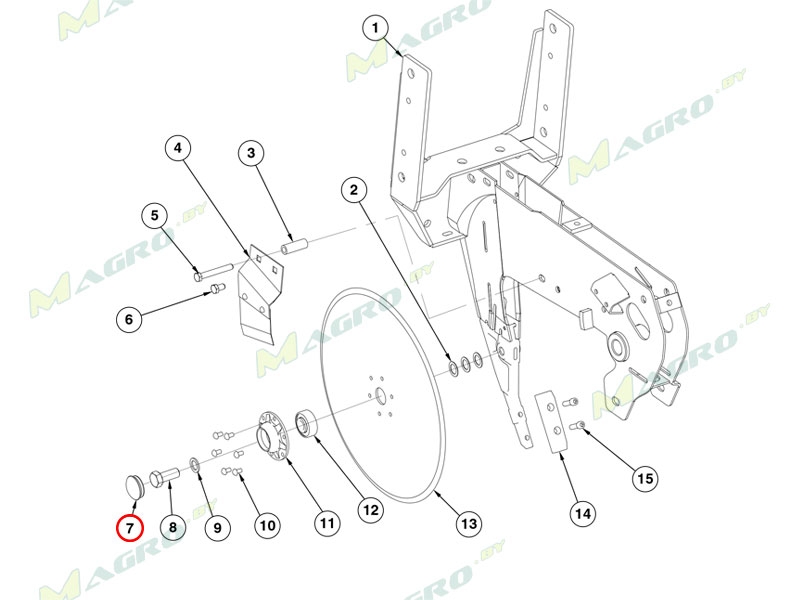 Пылезащитная крышка G22836, металл (A22836, GD11845), Китай