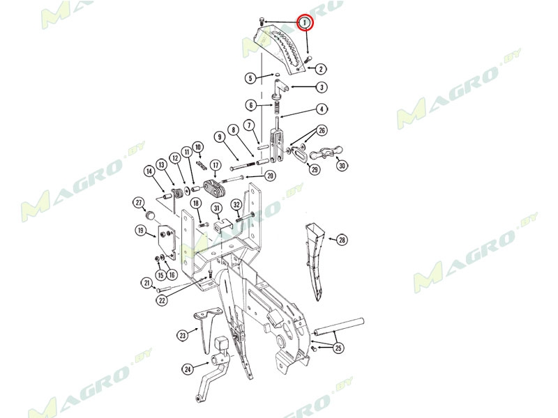 Болт G11015, оригинал