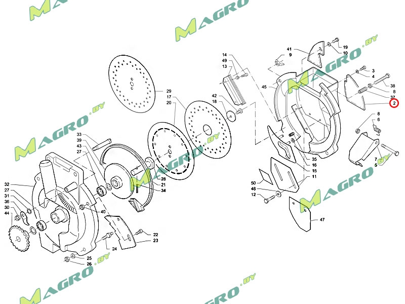 Окошко смотровое сплошное 10024105, PRV, Беларусь