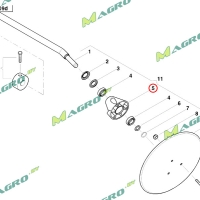 Ступица маркера следа AC496177, аналог