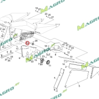 Звездочка правая 1.329.810 (КЗК-13-2800070), Donghua