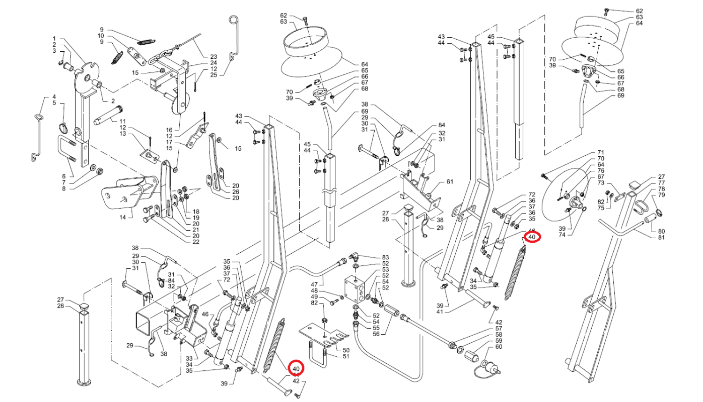 Пружина маркера следа 10046190, оригинал