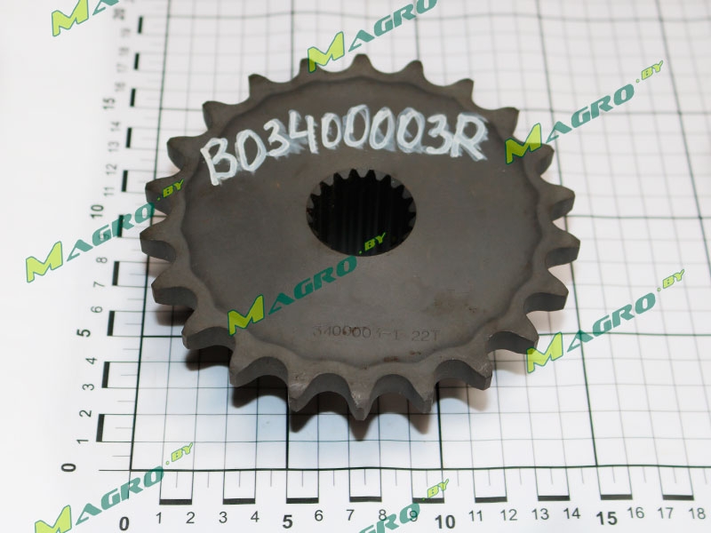 Звездочка Z-22-3/4 B03400003R, оригинал