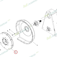 Крыльчатка AC873028, оригинал