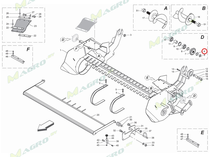 Кольцо B01534416R, оригинал