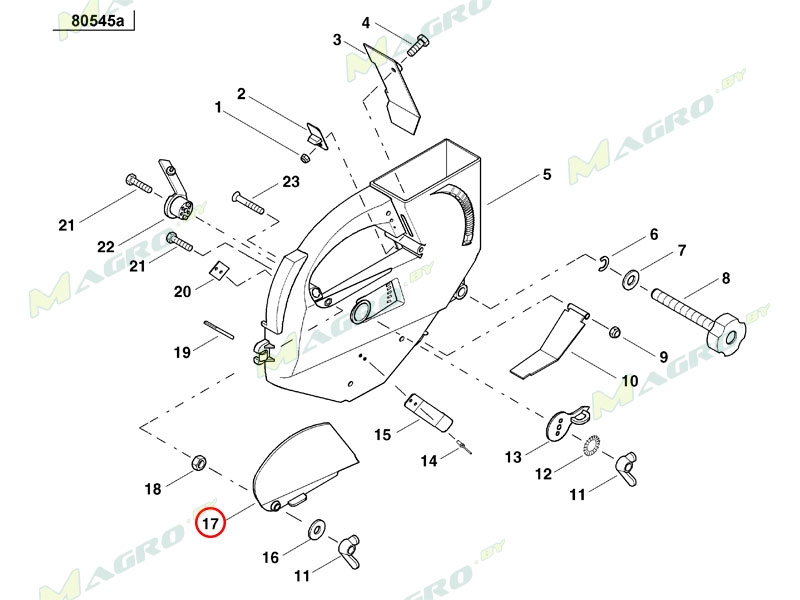 Окошко смотровое AC819707, оригинал