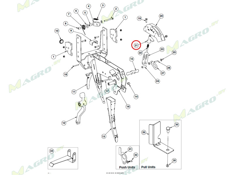 Рукоятка регулировки глубины GB0266, оригинал