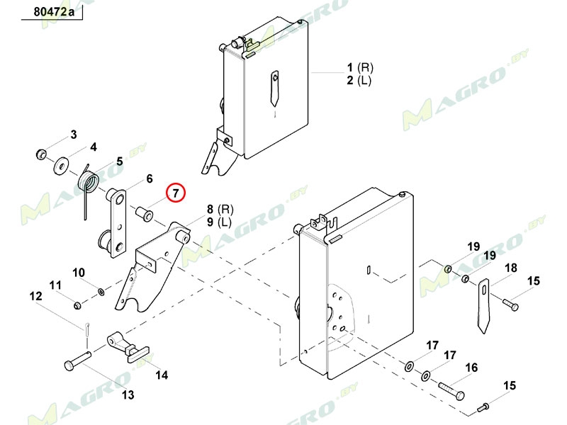 Втулка AC493249, оригинал