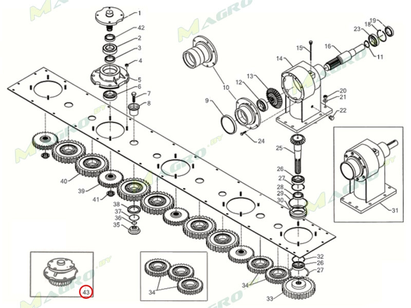 Модуль в сборе 6555040, 18032436 (B0600103600A)