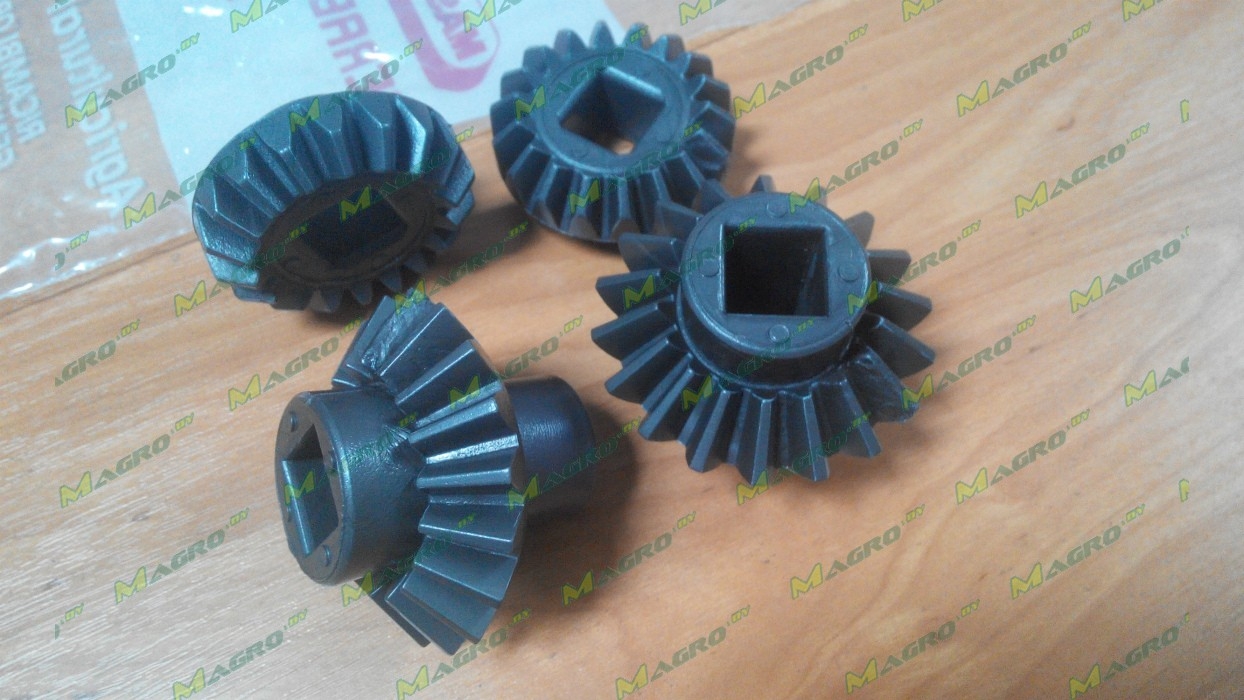 Шестерни конические (комплект 2+2) дозатора удобрений G20860126R, (РФ/тендер), аналог