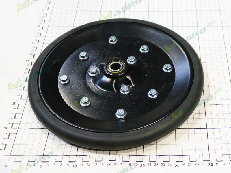 Прикатывающий ролик AA39968M (металл) 1x12" со ступицей в сборе 5203KYY2, Huichao, ImPRV, 1009625