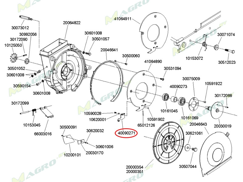Сбрасыватель 6048 (40090271 стар. код 20046642), оригинал