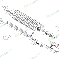 Ось шатуна B013P0630R