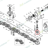 Опора 6552030, 18032475 (B0600100800M), аналог, CMR